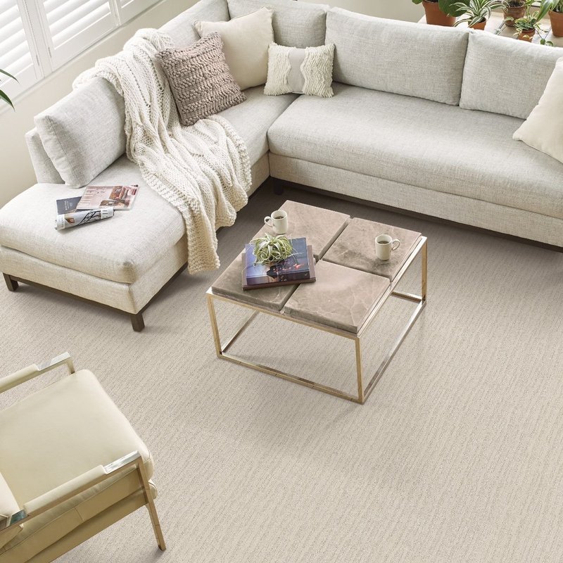 living room from above from Domenic and Sons Floor Covering in Johnston, RI